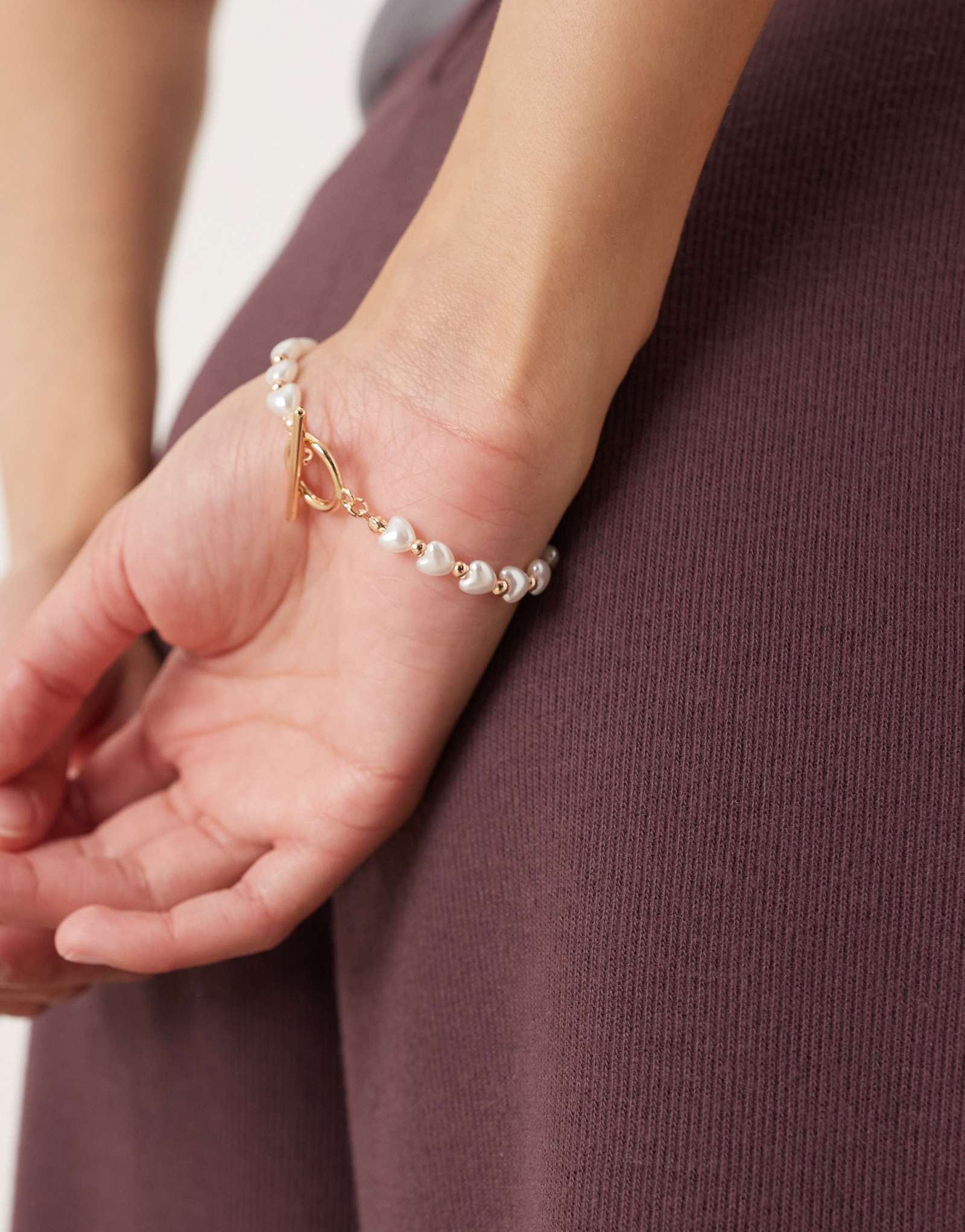 Браслет из искусственного жемчуга ASOS DESIGN