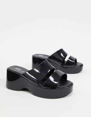 two strap jelly sandals