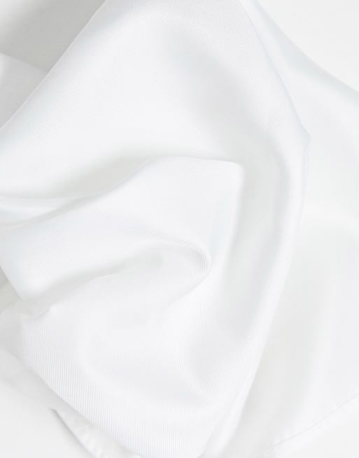 ASOS DESIGN - Fazzoletto da taschino bianco, 2 di 4