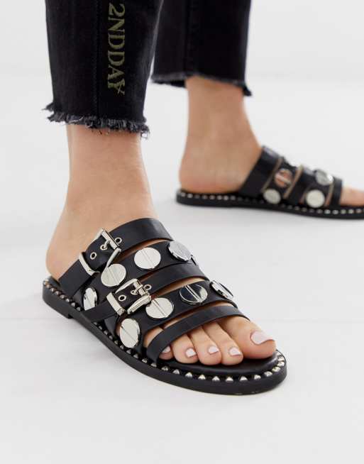 Studded cheap sandals asos