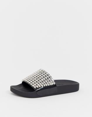 asos womens sliders