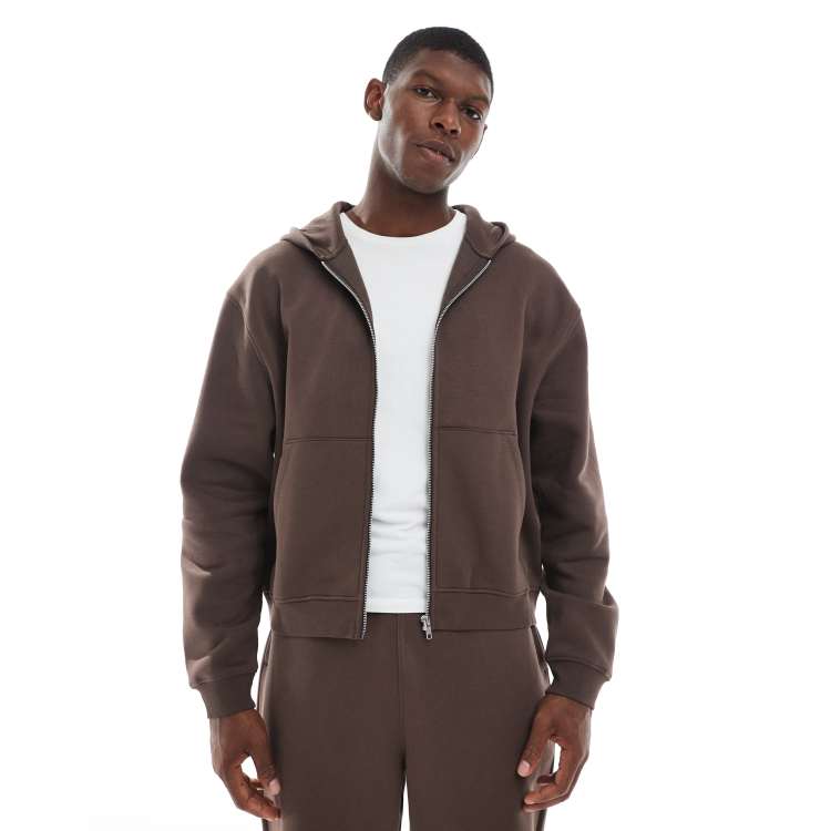 Felpa Con Cappuccio Uomo Bicolore - Sportiva E Comfortevole - Foto 6