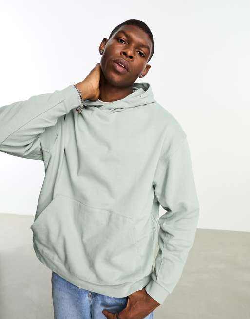 Felpa con shop cappuccio oversize