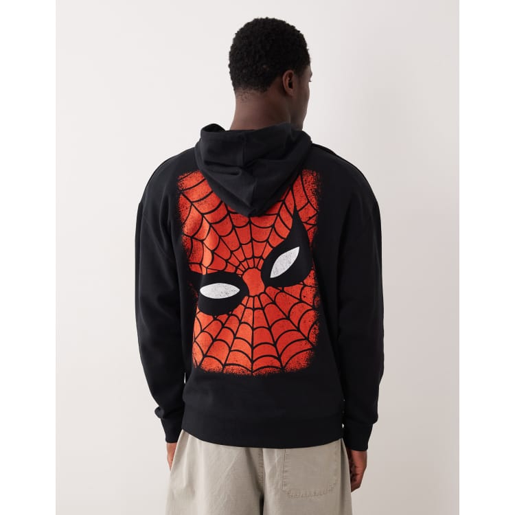 Felpa con cappuccio Spiderman Colore nero - - 407AY-99X