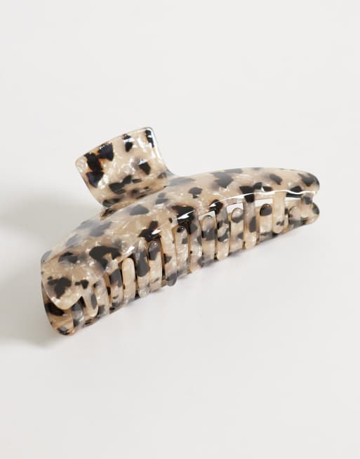 ASOS DESIGN - Fermaglio per capelli squadrato tartarugato, 3 di 3