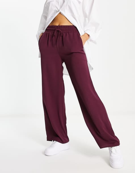 ASOS DESIGN - Ferskenfarvede pull on-bukser med vide ben - view 1