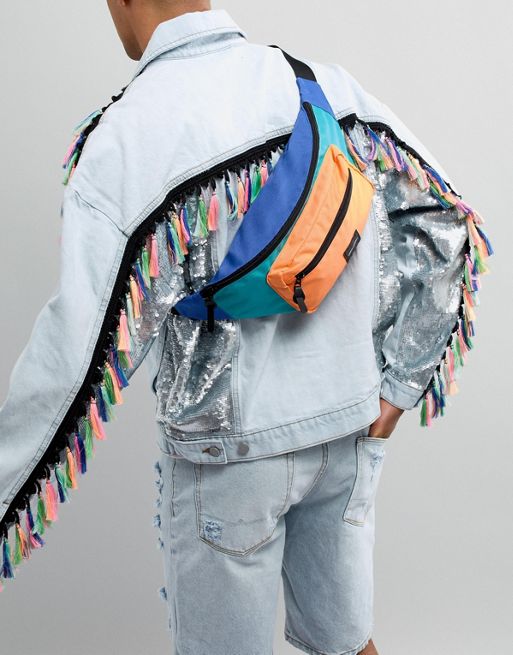 ASOS DESIGN Festival Bum Bag In Rainbow, $14, Asos