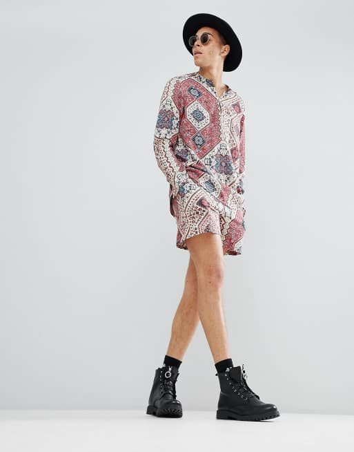 Asos tapestry coat best sale