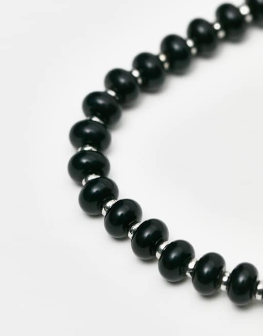 ASOS DESIGN - Festival - Kralenketting in zwart  , 4 van 4