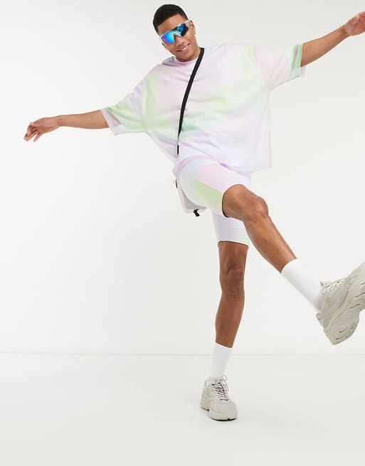 ASOS DESIGN - festivalsæt i pastelfarvet olie wash , 3 af 3