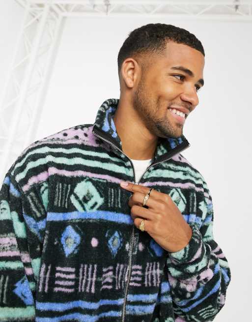 Asos fleece mens sale