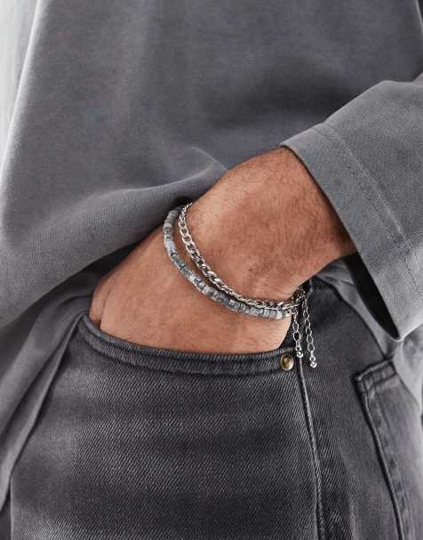 ASOS DESIGN - Festival - Pakke med 2 par armbånd med perler - view 1