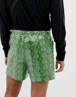 pantaloncini paillettes