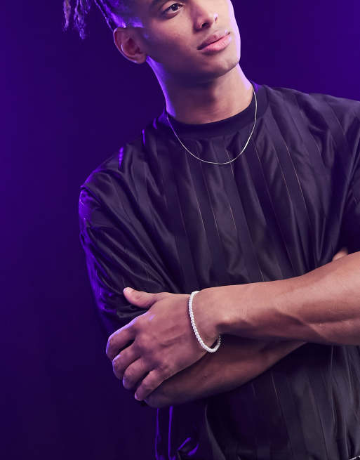 ASOS DESIGN - Festival - Perlearmbånd med imiterede perler af glas  
