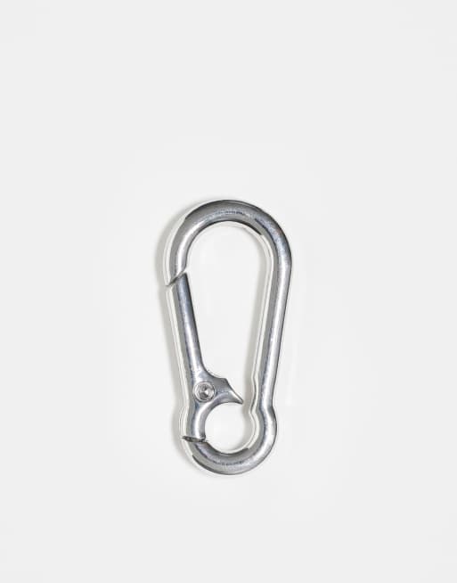 ASOS DESIGN - Festival - Sleutelhanger voor jeans in zilverkleur