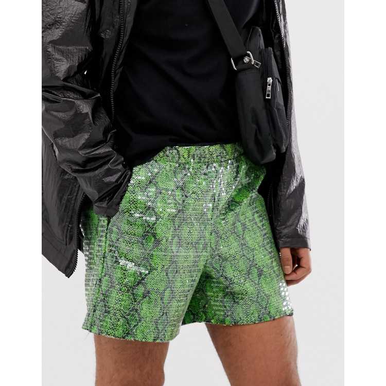 Festival Snake Skin Shorts