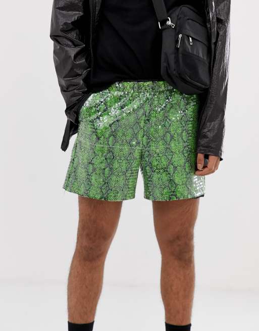 Festival Snake Skin Shorts