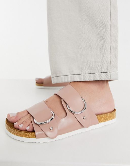 ASOS Design Two Strap Sandals