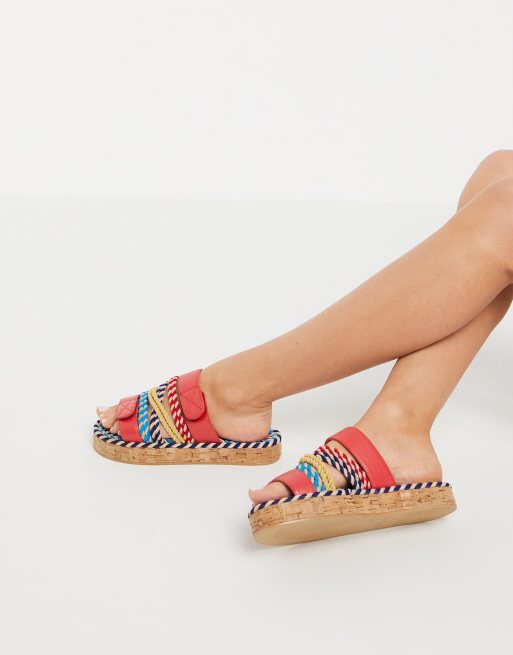 Mules en hot sale corde