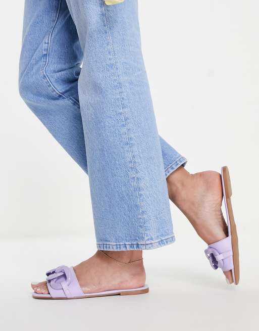 Asos on sale flat mules