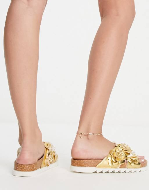 Asos store floral sandals