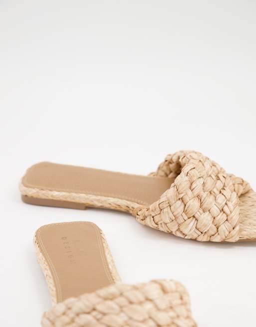 Woven mule sale sandals