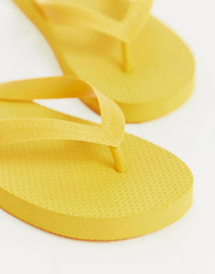 yellow fit flops