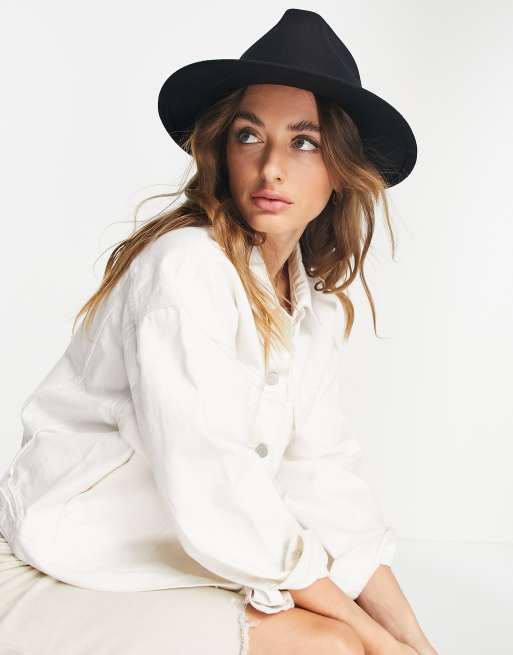 ASOS DESIGN – Filthatt i fedoramodell med flätat band och justerbar storlek, 2 av 4