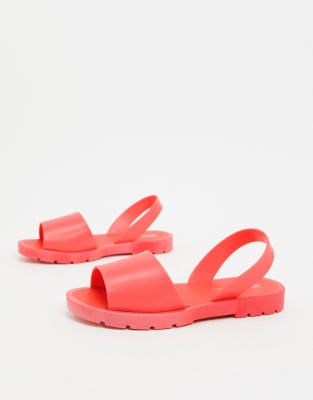 asos jelly flat sandals