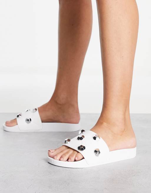 Asos on sale white sliders