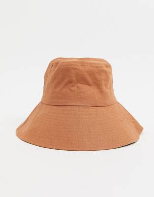 orange fisherman hat