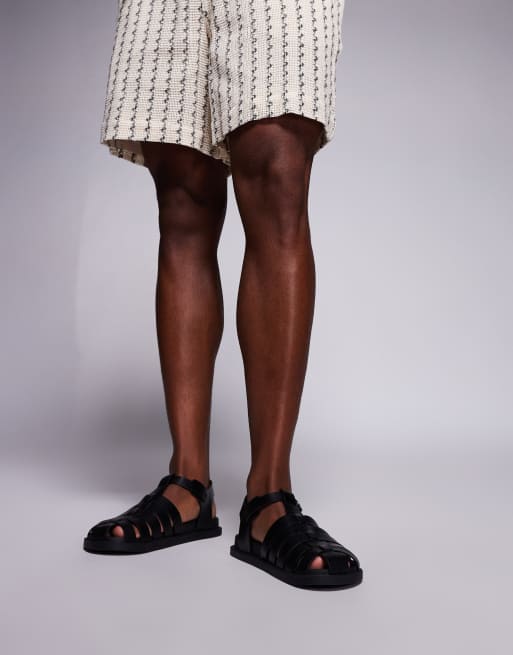 ASOS DESIGN – Fisherman – Schwarze Sandalen, 2 von 4