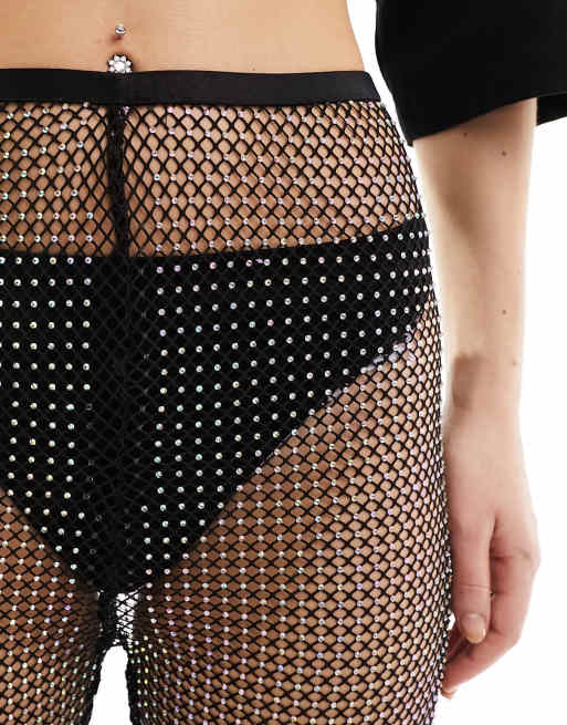 ASOS DESIGN Hexagon Fishnet  Fishnet trend, Fishnet, Leggings are not pants