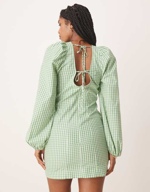 green emerald velvet dress ASOS Maternity Premium Bonded Fit and Flare Dress