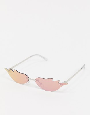 Asos sales flame glasses