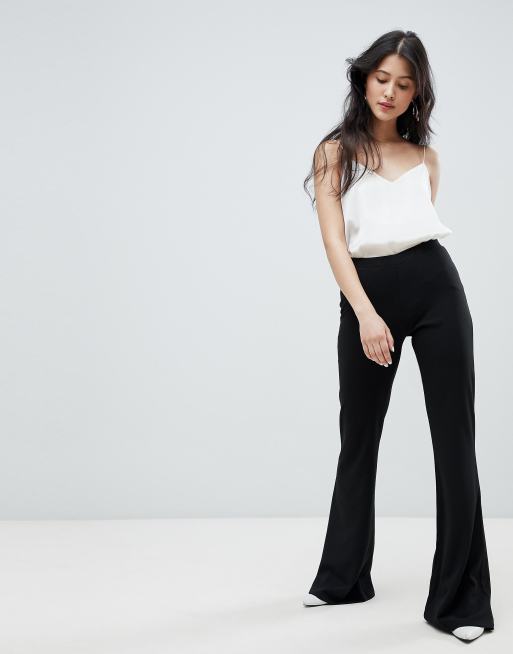 ASOS DESIGN flare in jersey crepe | ASOS