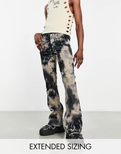 Pantalones flare tie dye new arrivals