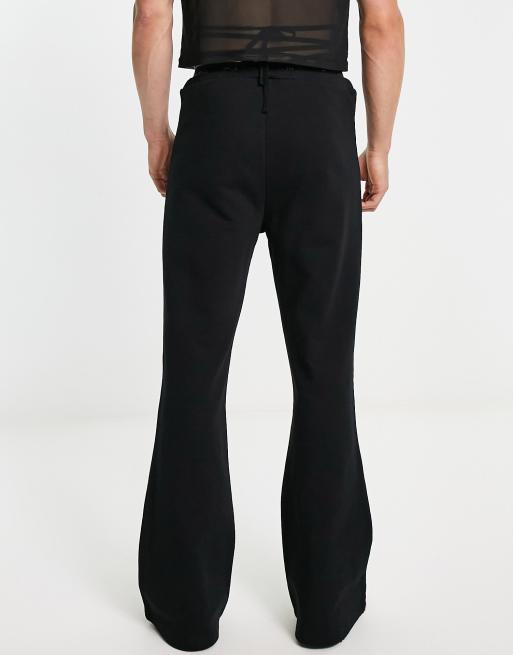 Flared cheap jogging bottoms