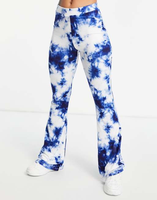 Flare tie dye store pants