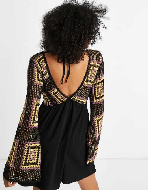 Asos store flare dress