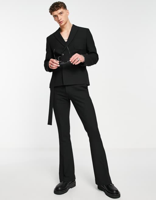 Asos black outlet dress pants