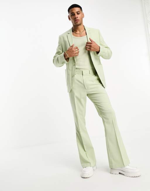 DESIGN mix & match suit in pale ASOS