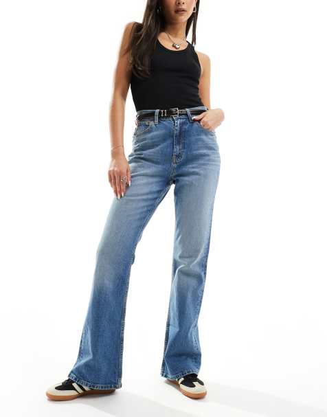 Women's Bootcut and Flare Jeans, Colored