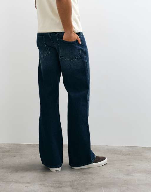 ASOS DESIGN flared jeans met wijde pijpen in raw indigo wassing, 2 van 10