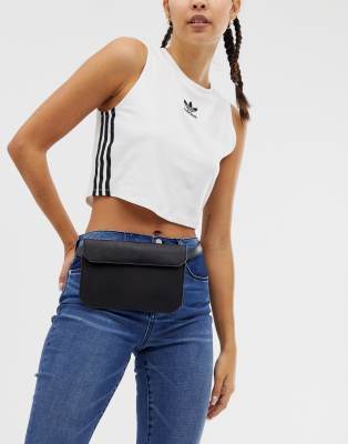 asos leather bum bag