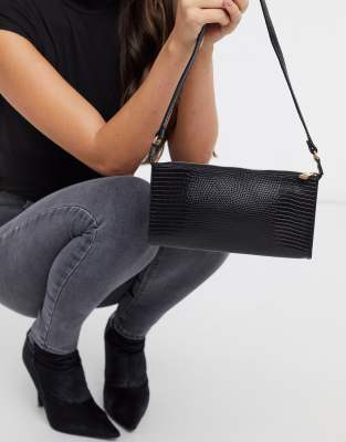 asos black handbags