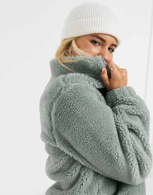 Asos fleece jumper new arrivals