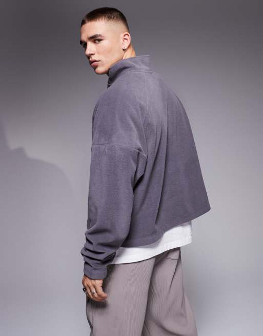 Asos fleece hoodie clearance
