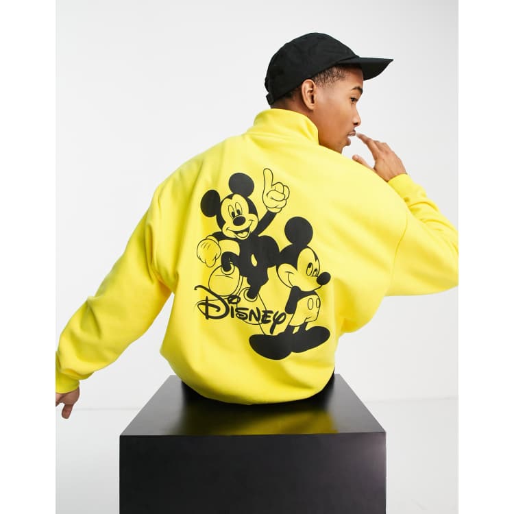 Yellow mickey mouse discount hoodie