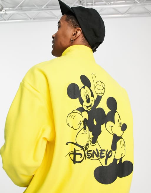 Yellow hot sale disney sweatshirt